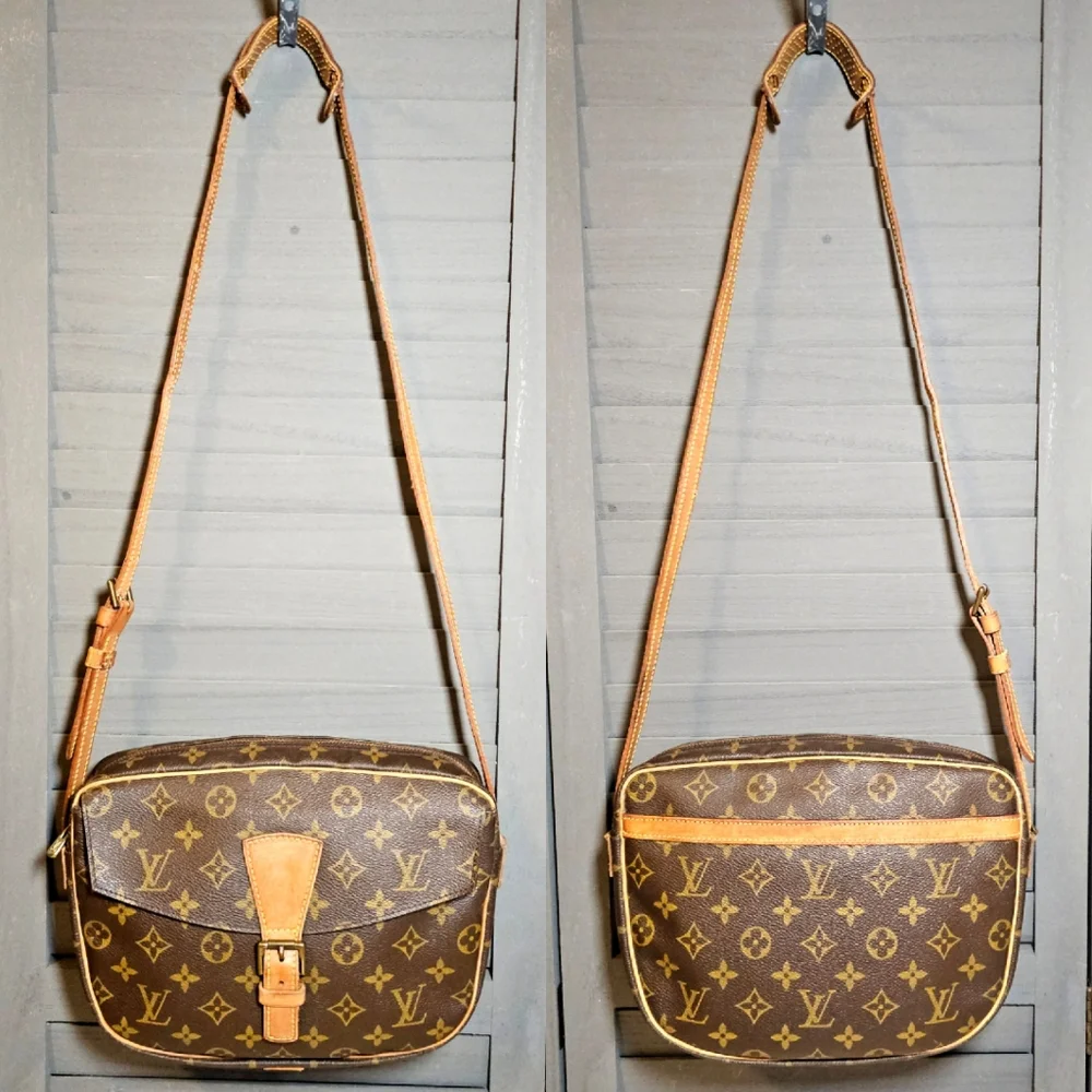 Authentic LOUIS VUITTON Jeune Fille GM Monogram Crossbody Shoulder Bag - Picture 3 of 13